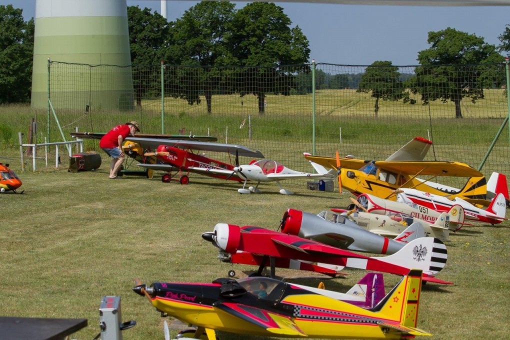 eine gut gefllte Flightline